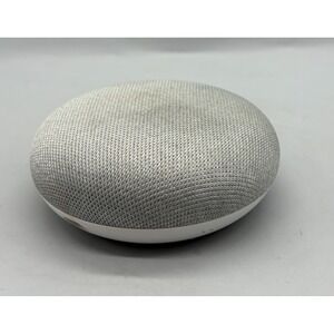 Google Home Mini Smart Speaker - Unit Only - Chalk (H0A)(Gen 1) - Tested